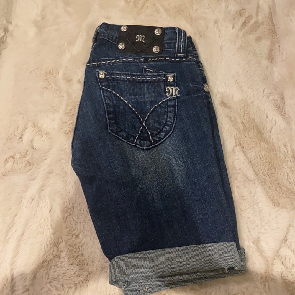 MissMe jean Bermuda shorts. Size 27